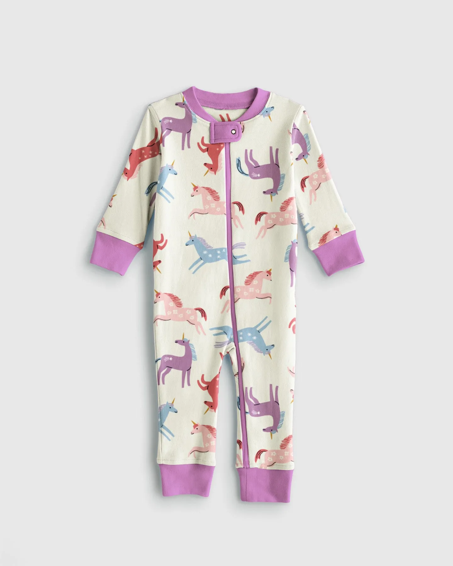 100% Organic Cotton One Piece Pajama