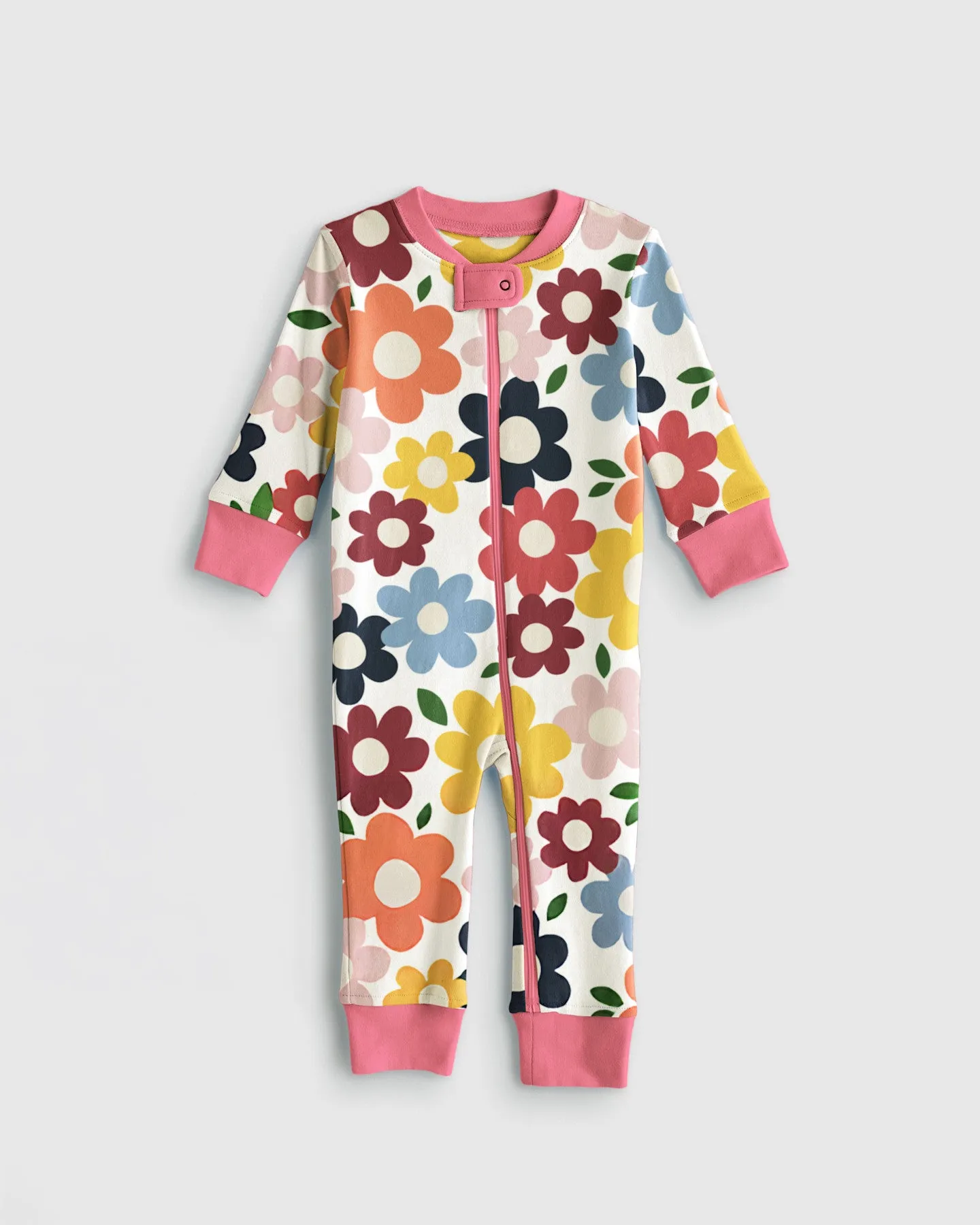 100% Organic Cotton One Piece Pajama