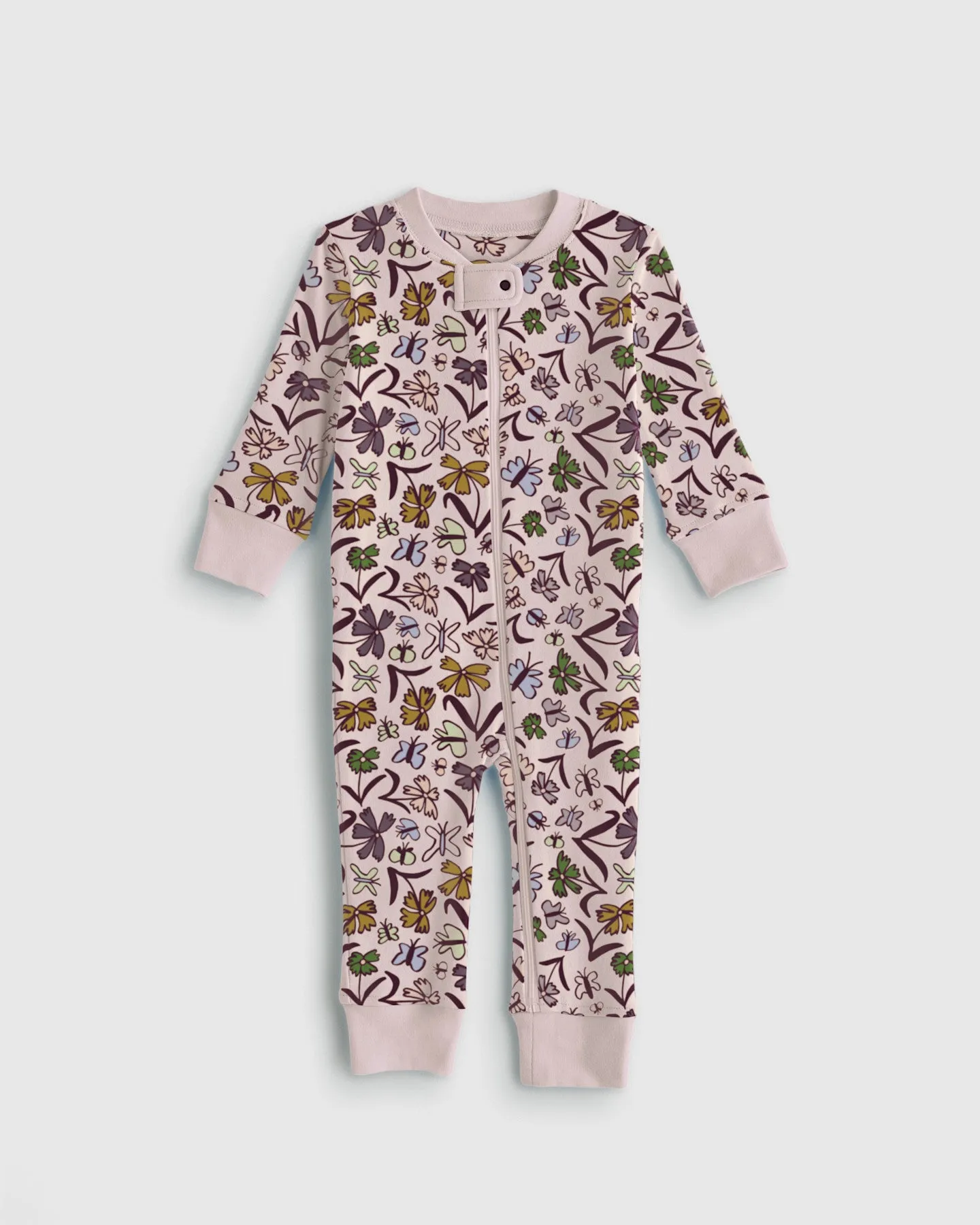 100% Organic Cotton One Piece Pajama