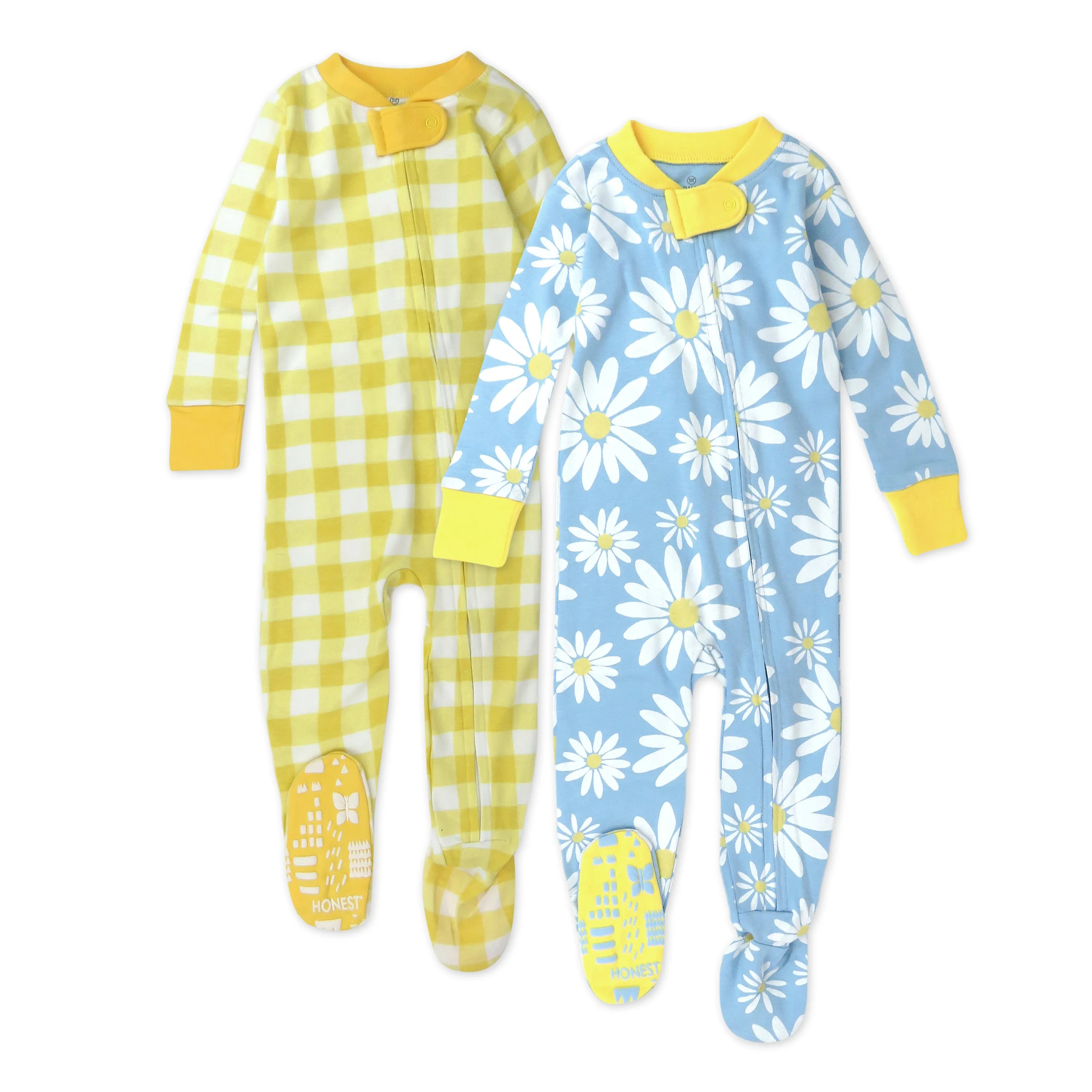 2-Pack Organic Cotton Snug-Fit Footed Pajama