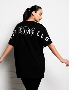 304 Women's Official T-Shirt Black (Oversized)