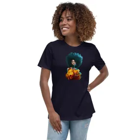 Afro Women's Relaxed T-Shirt