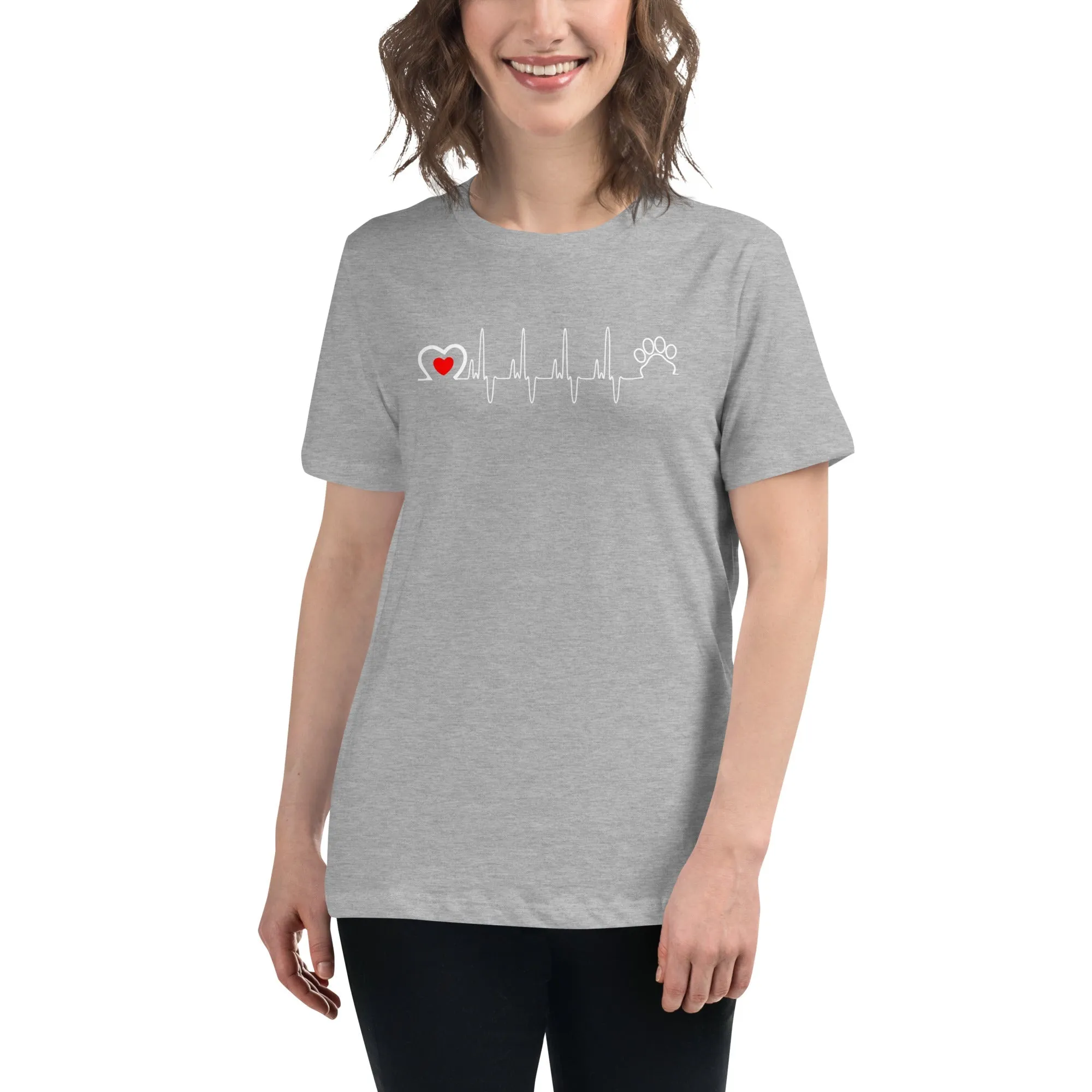 Animal Love Beat Women's Relaxed T-Shirt