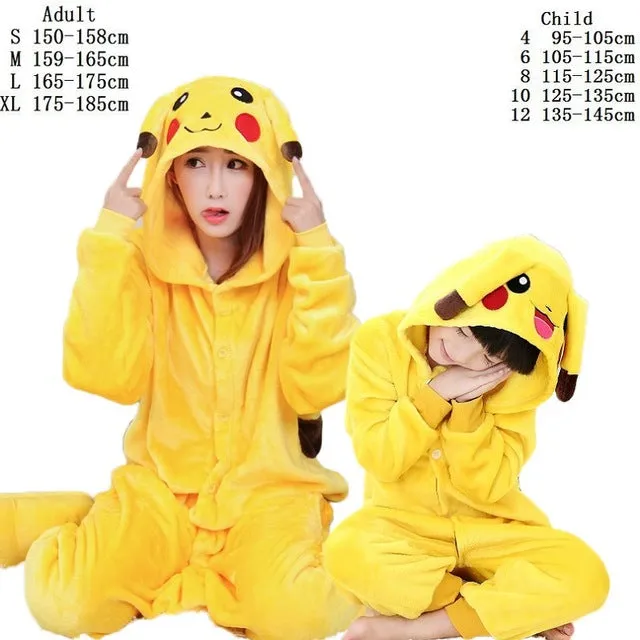 Animal Onesie Women Pajamas Stitch Unicorn Pajamas Onesie Adult Pajama Sets Cartoon Winter Flannel Warm Pyjamas Women