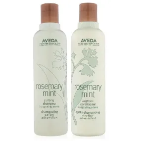 Aveda Rosemary Mint Purifying Shampoo & Weightless Conditioner 8.5 oz SET