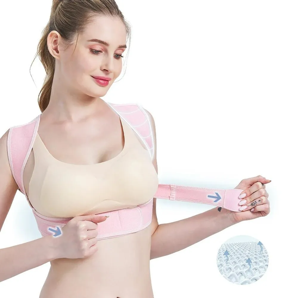 Back Posture Corrector - Breathable Posture Corrector Brace For Improved Alignment And Comfort