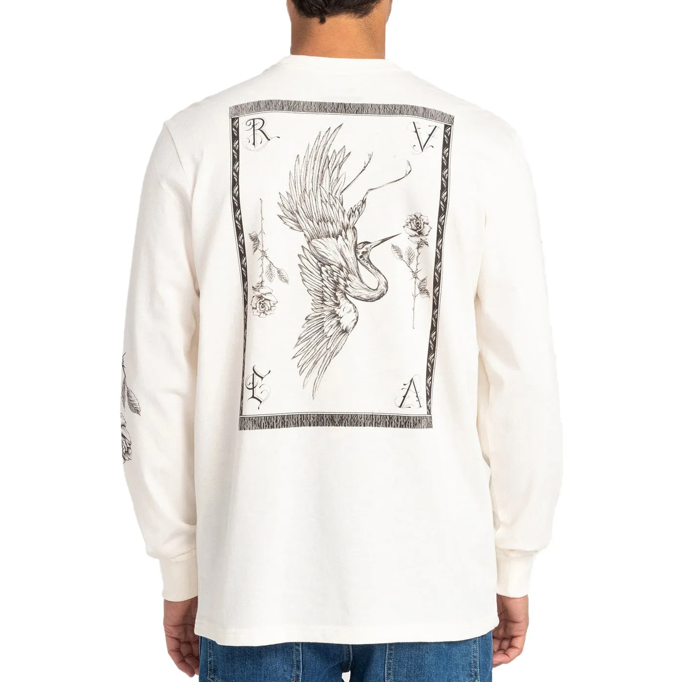 BENJAMIN JEAN JEAN CRANE LONG SLEEVE T-SHIRT