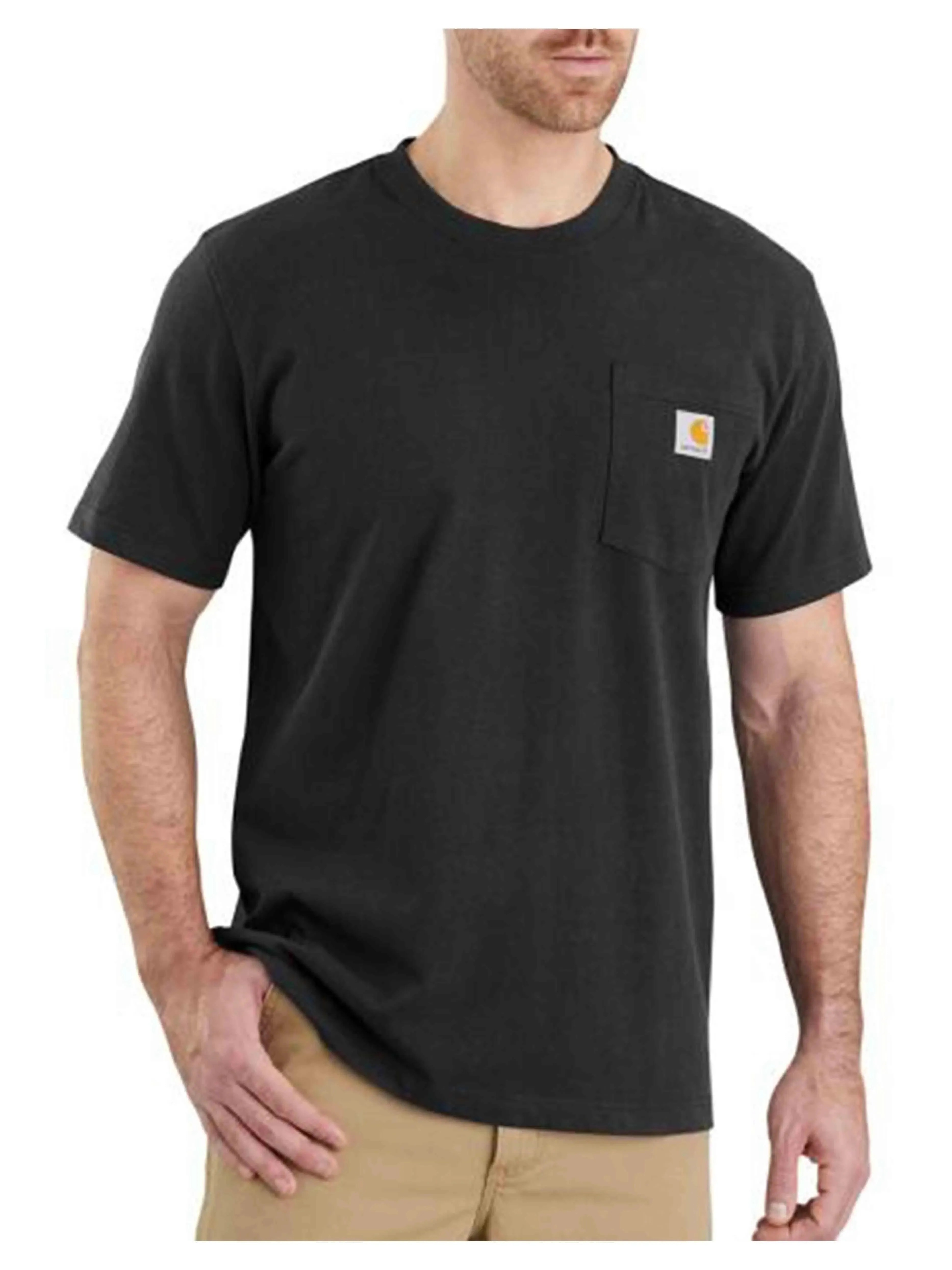 Carhartt Relaxed Fit Pocket Tee Black