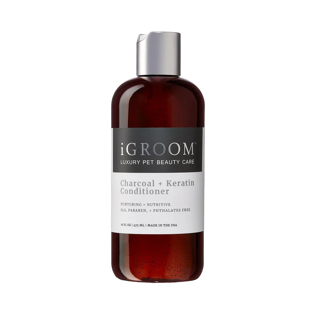 Charcoal and Keratin Conditioner 16oz by iGroom