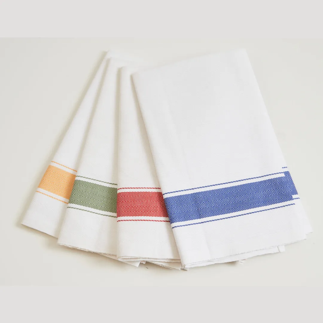 Classic Italian Kitchen Towel - Herringbone