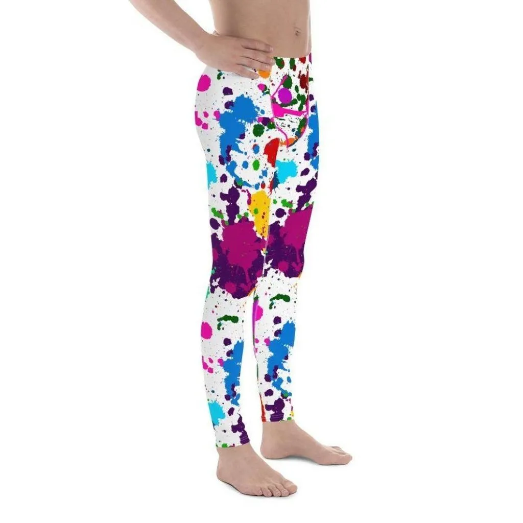 Color Splash Men's Leggings