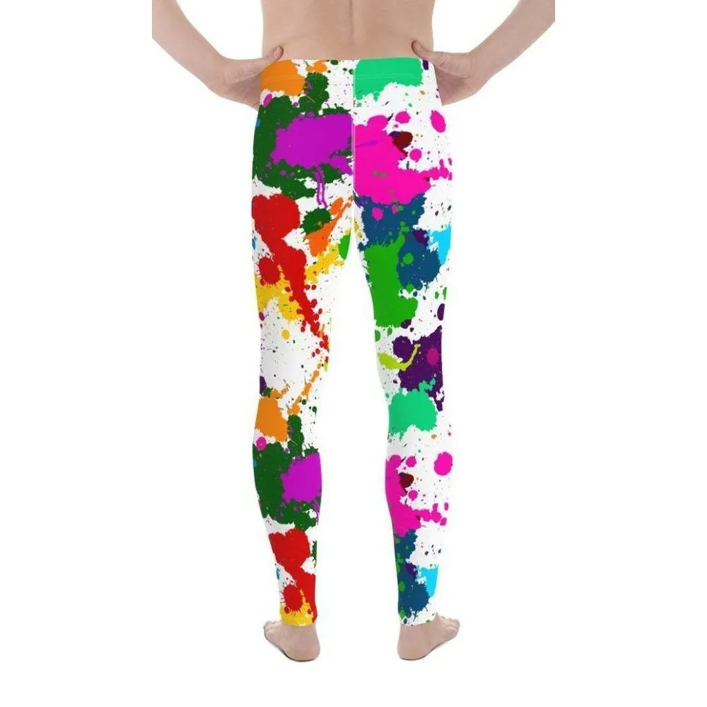 Color Splash Men's Leggings