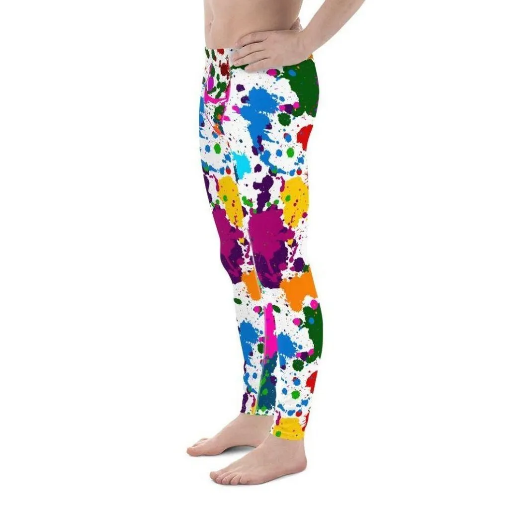 Color Splash Men's Leggings