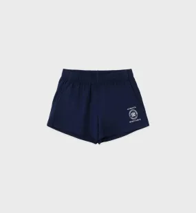 Crest Seal Disco Short - Navy/White