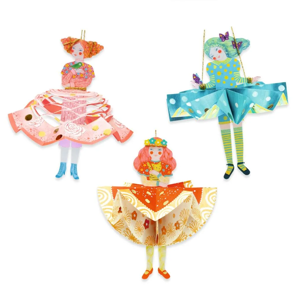 Djeco Paper Folding Art, Paper dresses