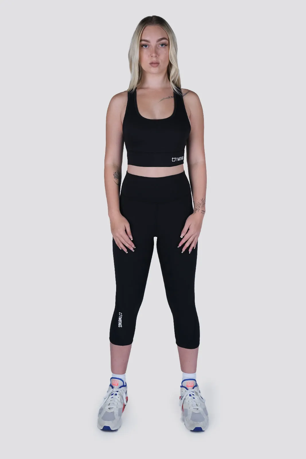 Dynamic 7/8 Highwaisted Leggings - Black