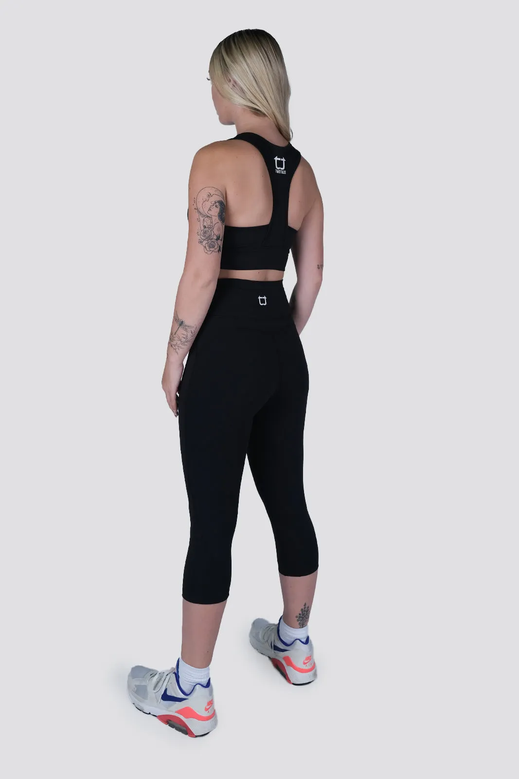 Dynamic 7/8 Highwaisted Leggings - Black