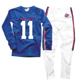 Fresno State Bulldogs Kids Football Pajamas