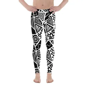 Geometric Shape Men's Leggings