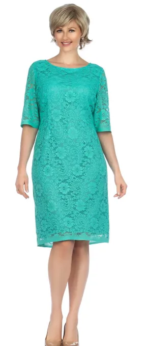 Giovanna Dress D1513C-Mint