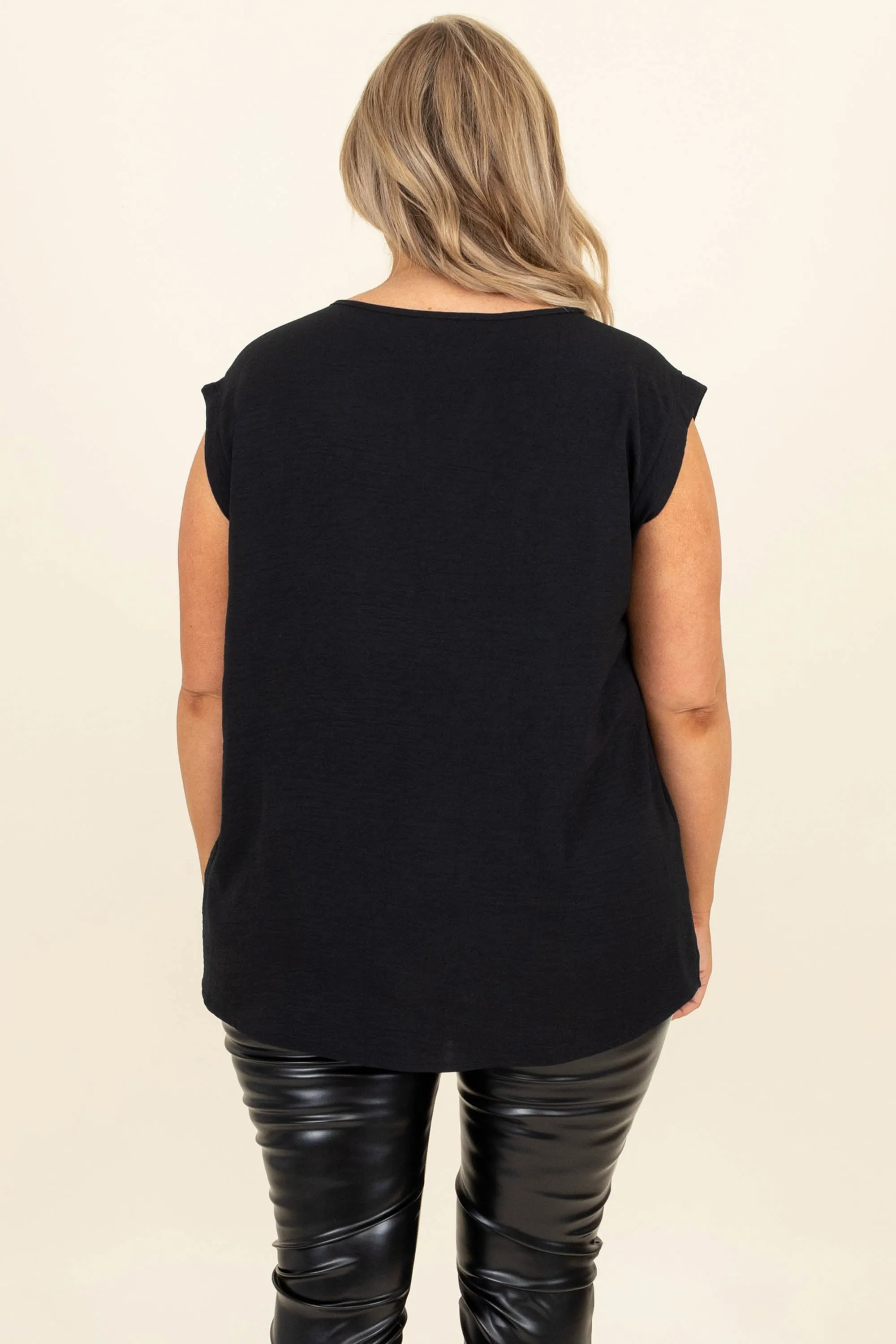 Graceful Side Top, Black