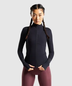 Gymshark Speed Full Zip Jacket - Black