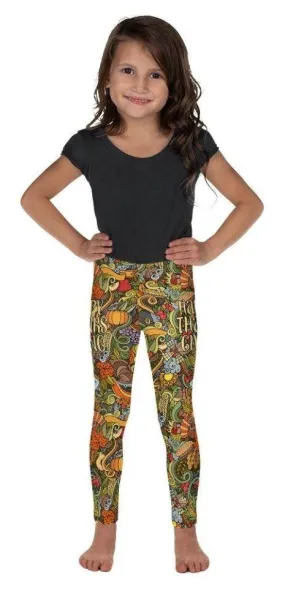 Happy Thanksgiving Kid's Leggings