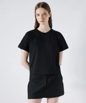 Ipekyol T-Shirt With Embroidery Applique Black