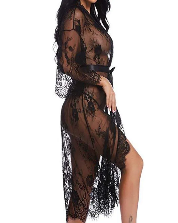 Lace Evening Graceful A-Line Dress