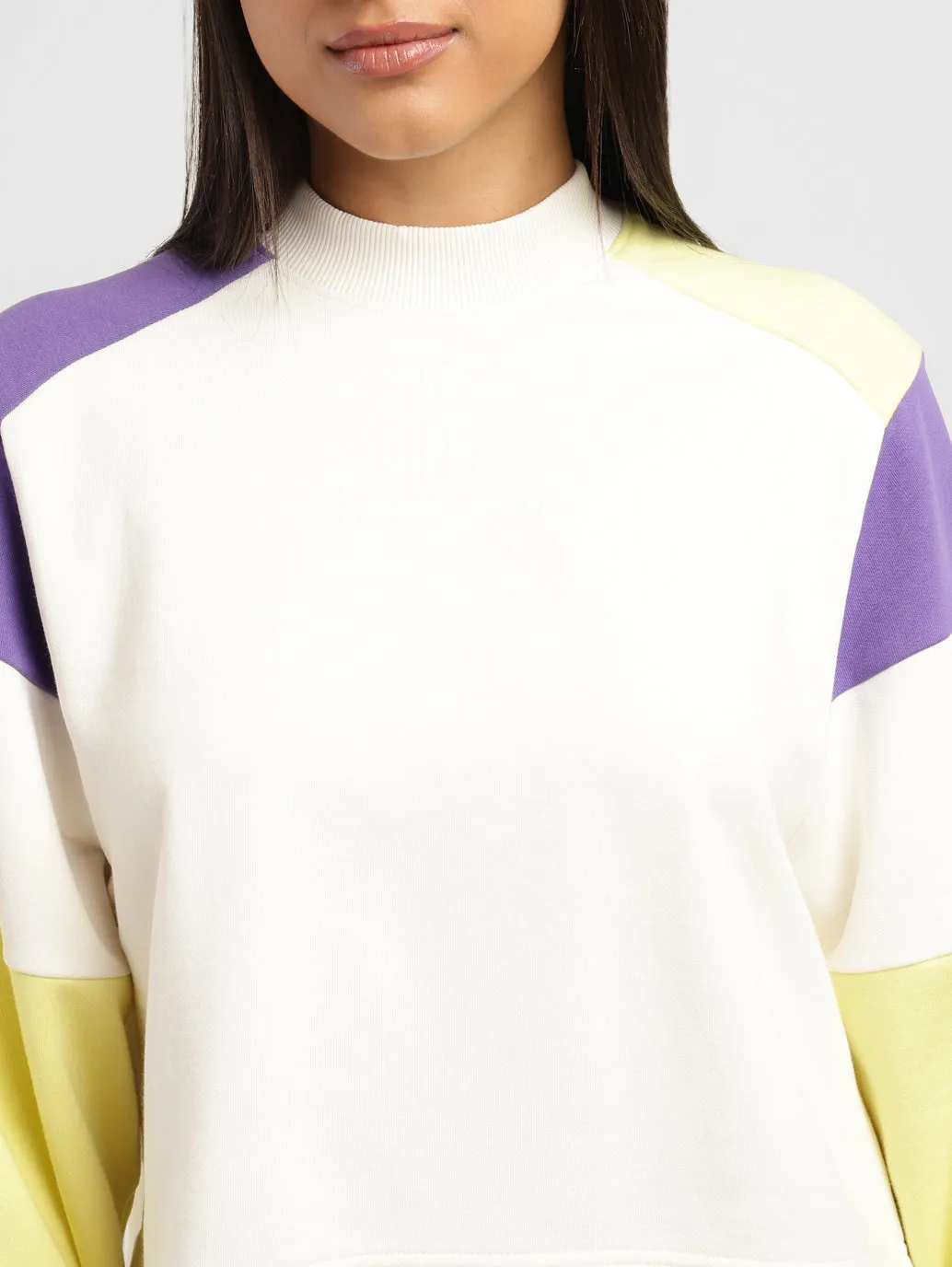 Levi's x Deepika Padukone Colorblock Crew Neck SweatShirt