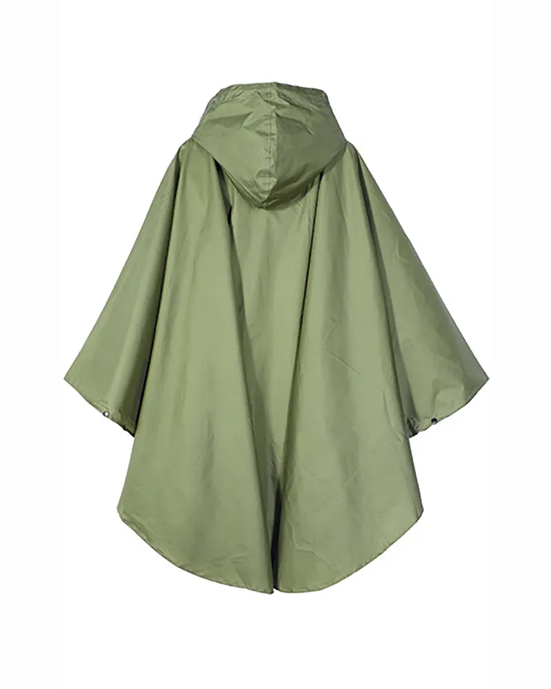 Lightweight Breathable Poncho Rain Coat