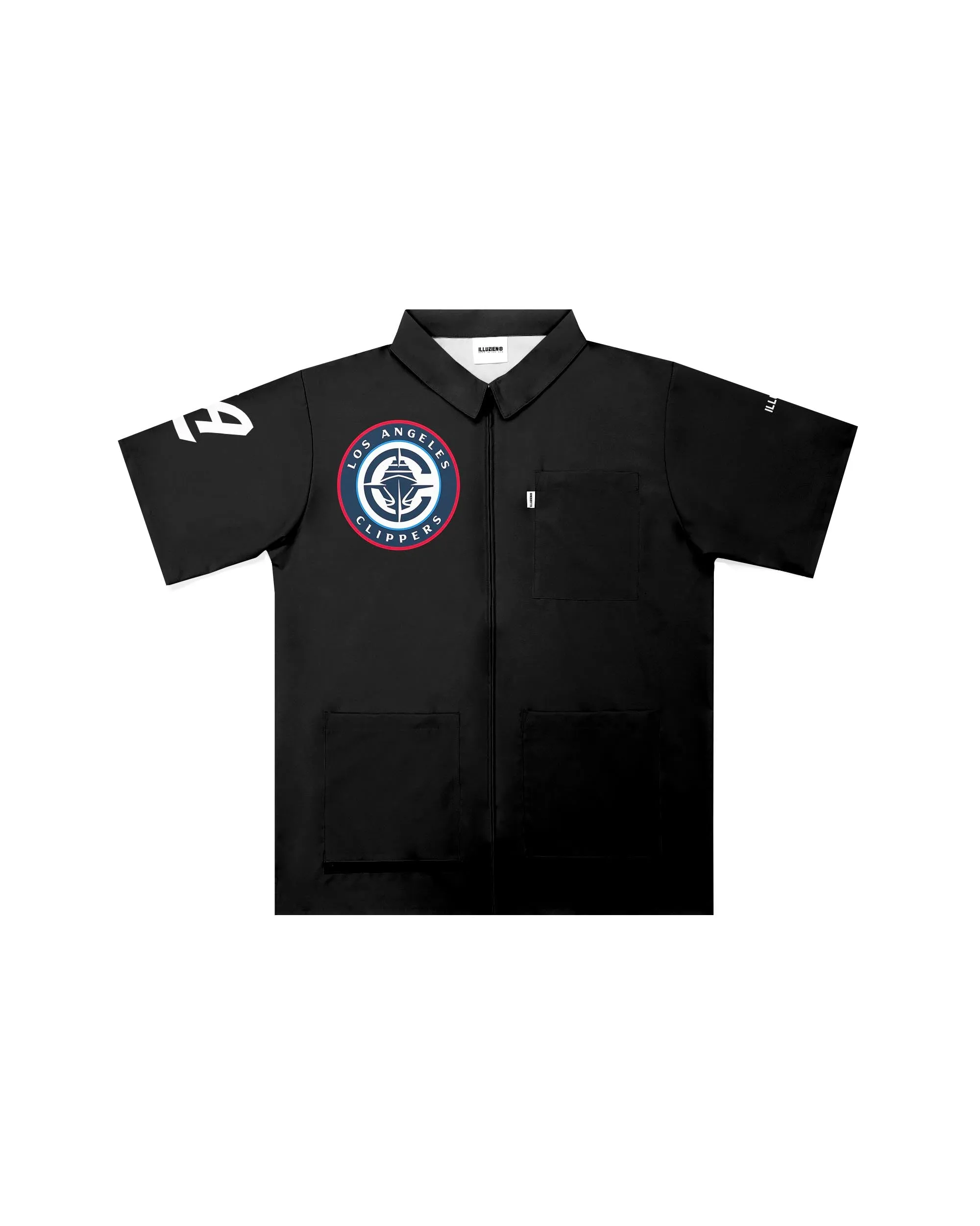 Los Angeles Clippers "Big Logo" Traditional Barber Jacket