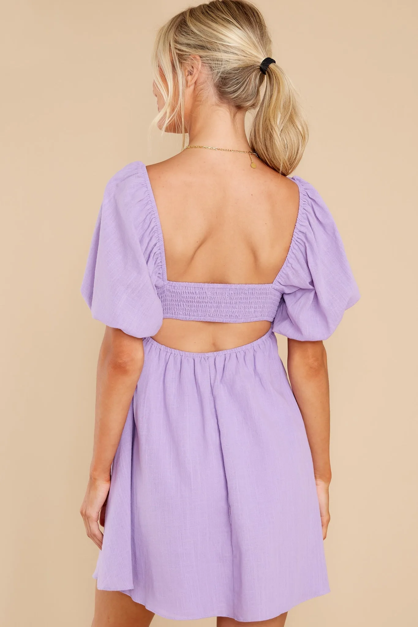 Lovely Belles Lavender Dress