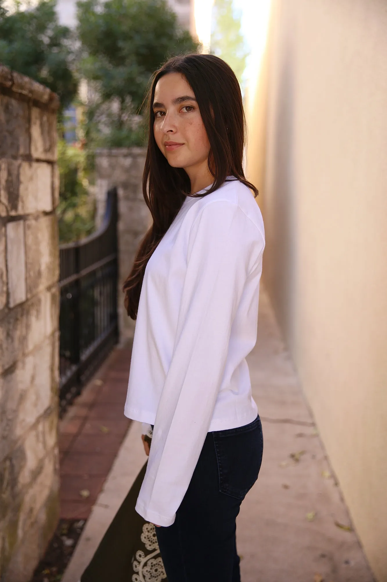 Margo Long Sleeve White