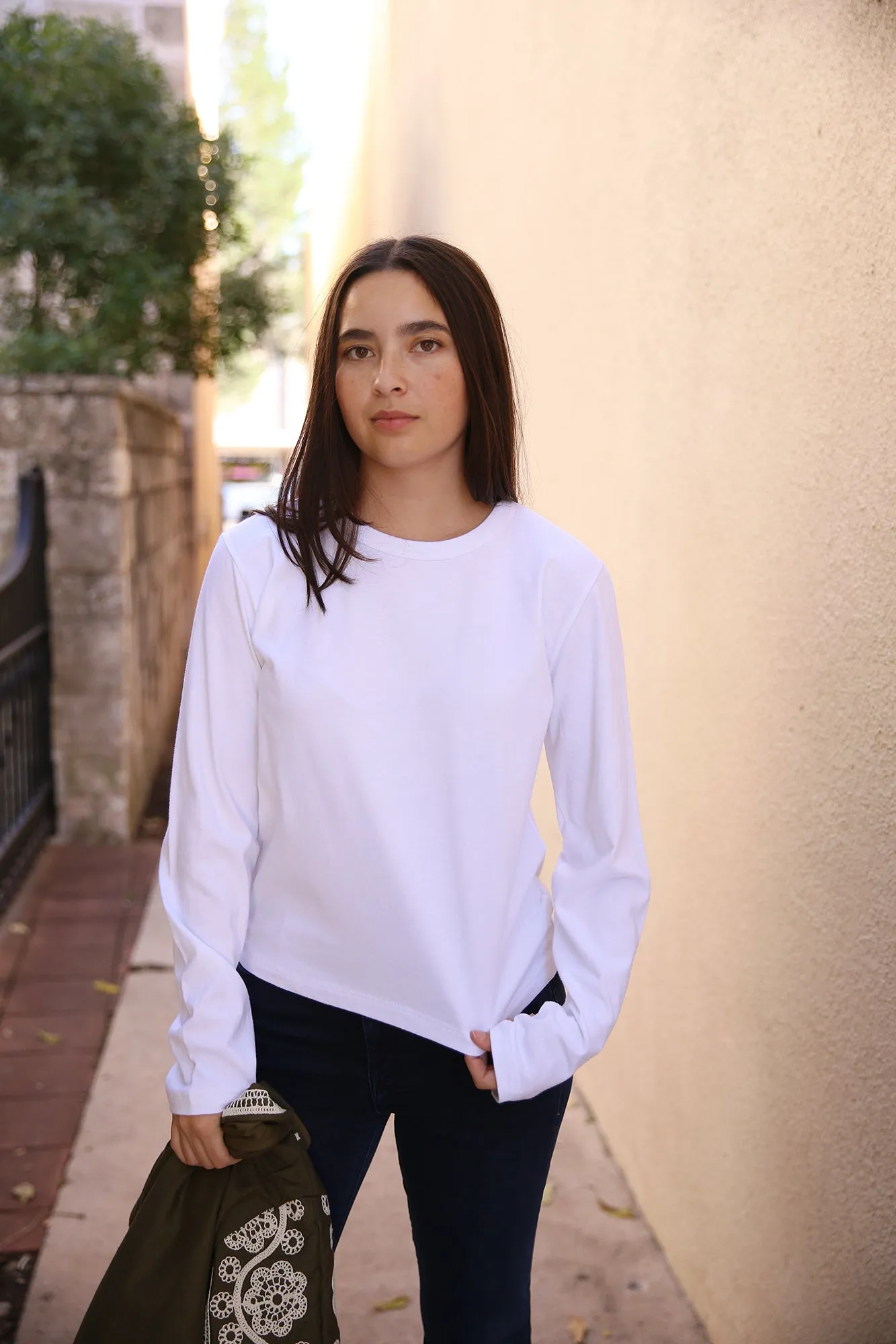 Margo Long Sleeve White