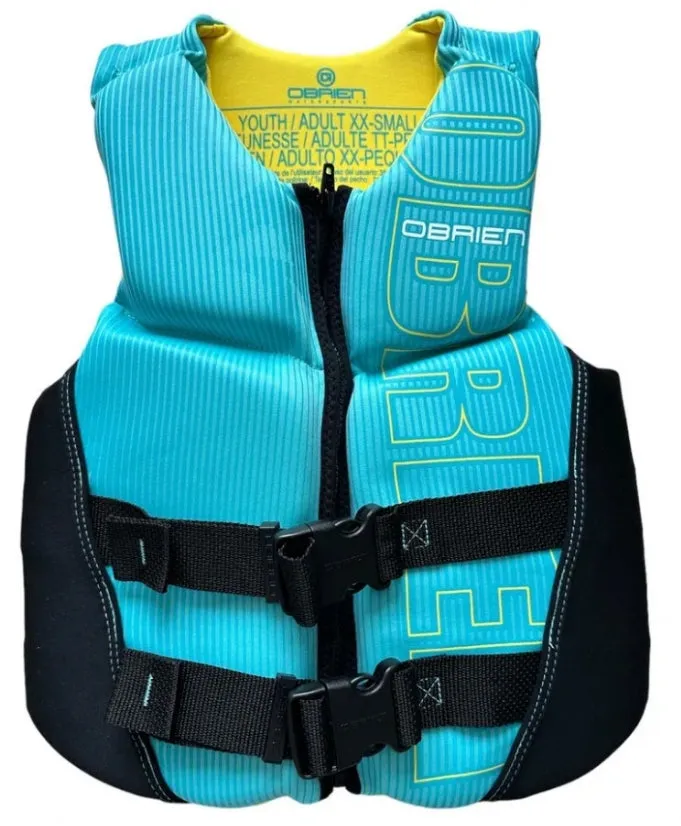 Obrien Junior Flex Back Neo Aqua