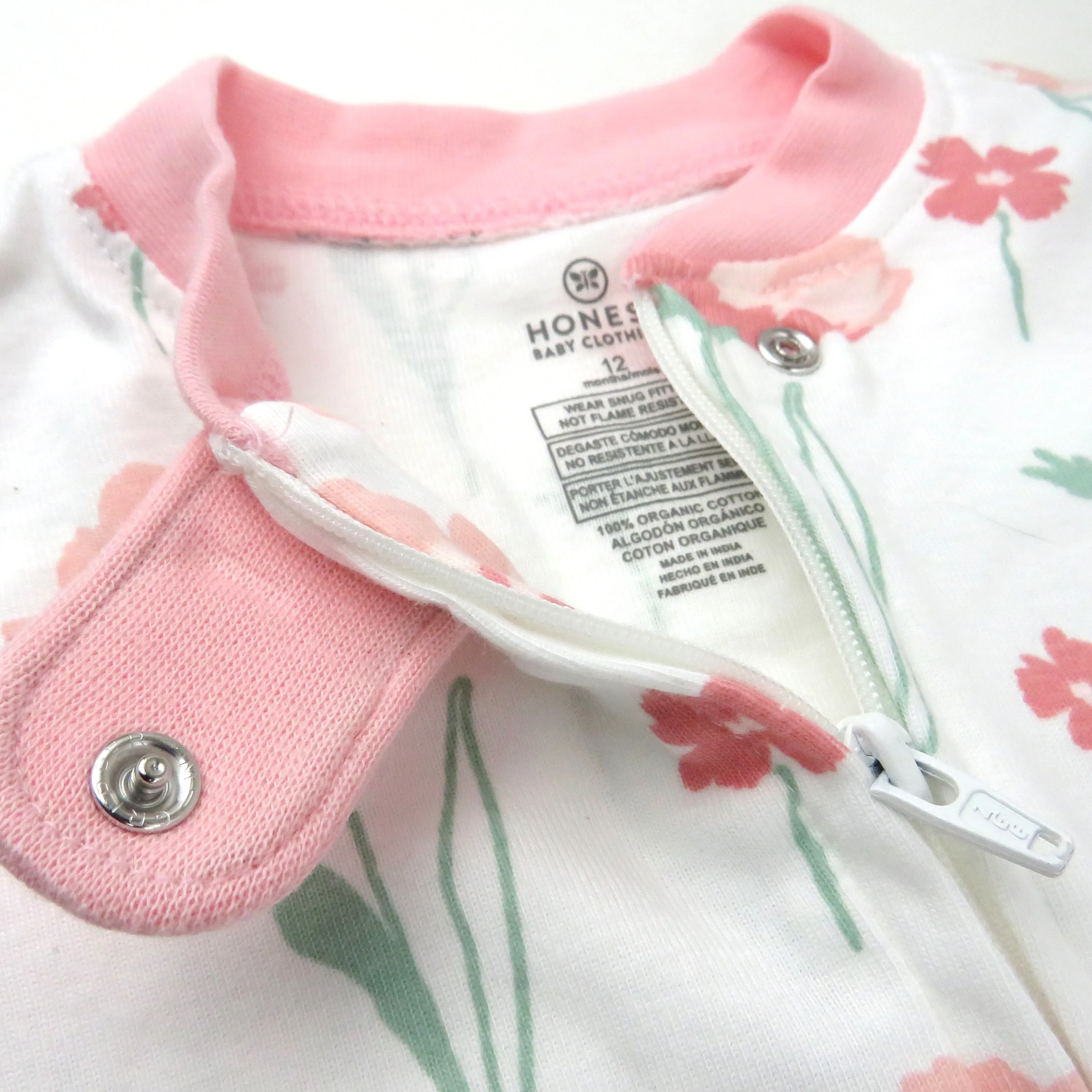 Organic Cotton Snug-Fit Footed Pajama