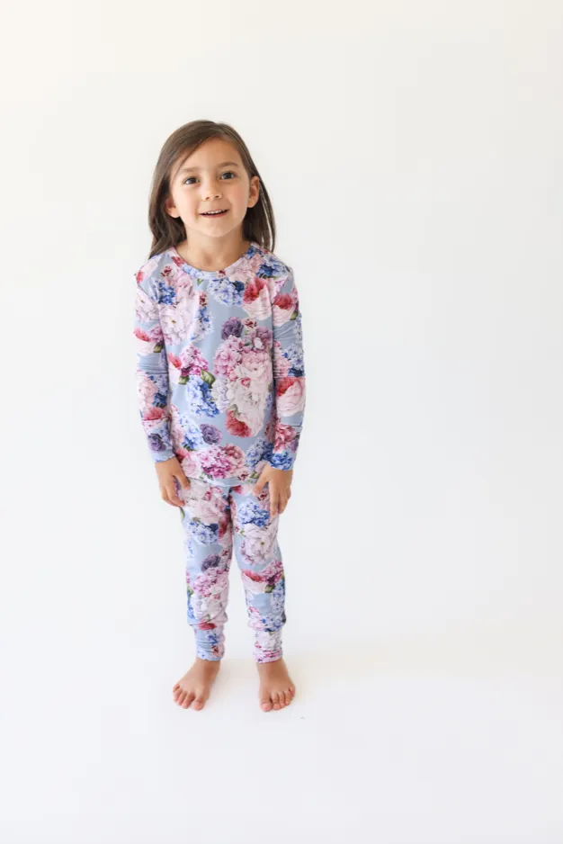 Posh Peanut Basic Long Sleeve Loungewear Pajama & Pants in Annie