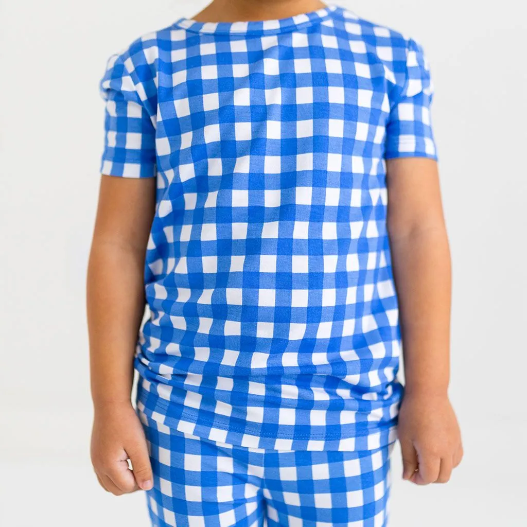 Posh Peanut Short Sleeve Basic Pajama - Joshua