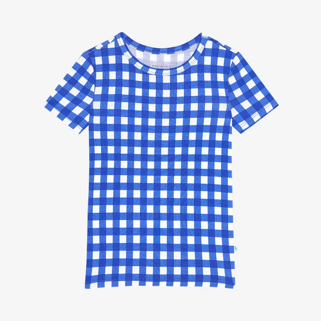 Posh Peanut Short Sleeve Basic Pajama - Joshua