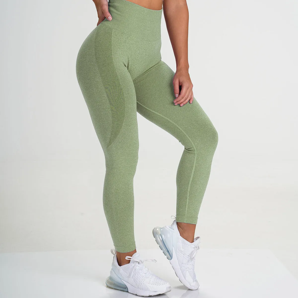 Seamless Breathable Quick-Drying Yoga Leggings (Multi-Colour)