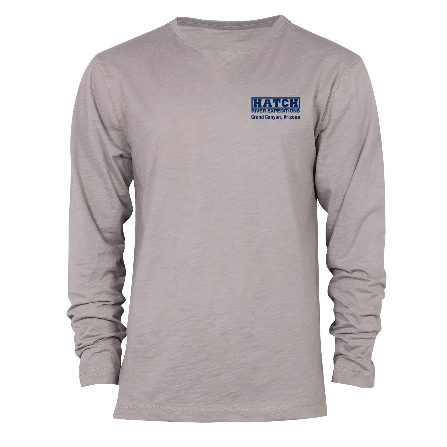 Slub Long-Sleeve Crew - Premium Heather