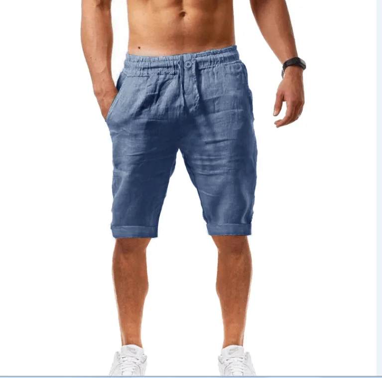 Sporty Linen Shorts