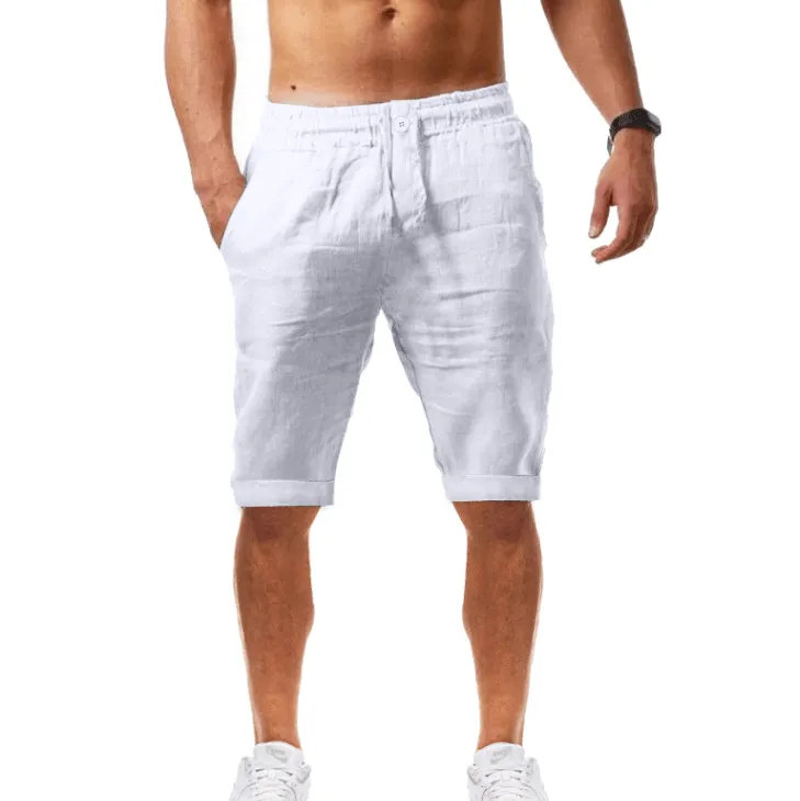 Sporty Linen Shorts