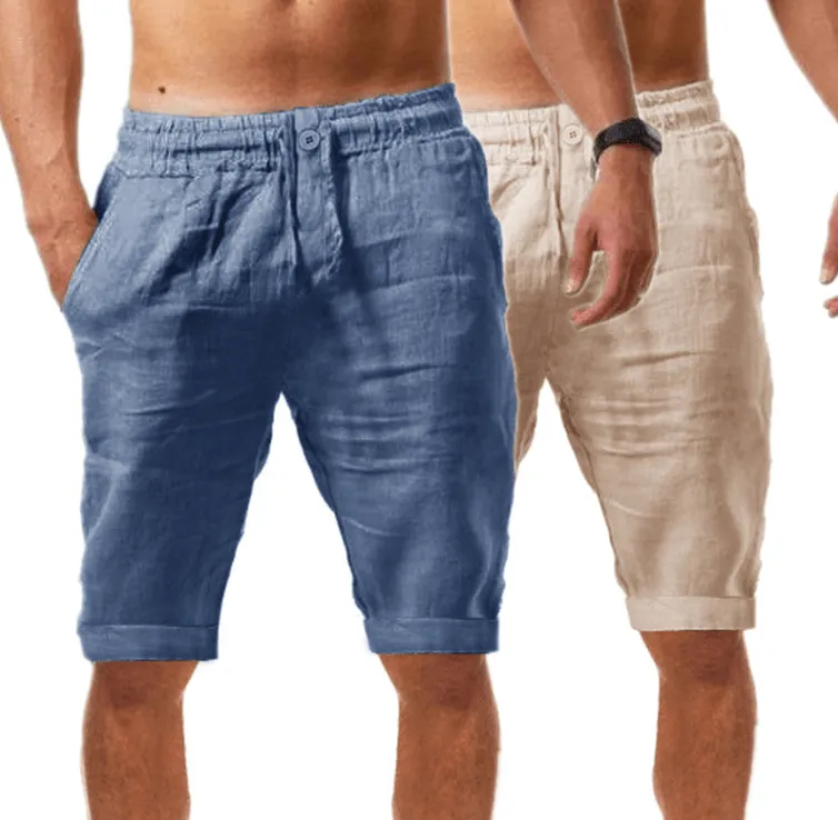 Sporty Linen Shorts