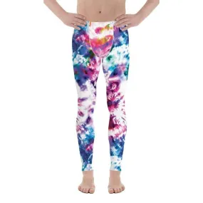 Vibrant Tie Dye Men's Leggings