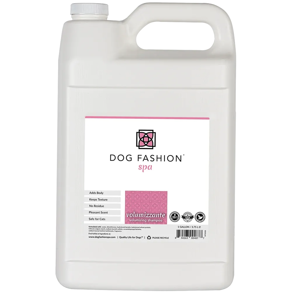 Volumizzante Volumizing Shampoo Gallon by Dog Fashion Spa