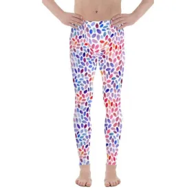 Watercolor Dot Men's Leggings