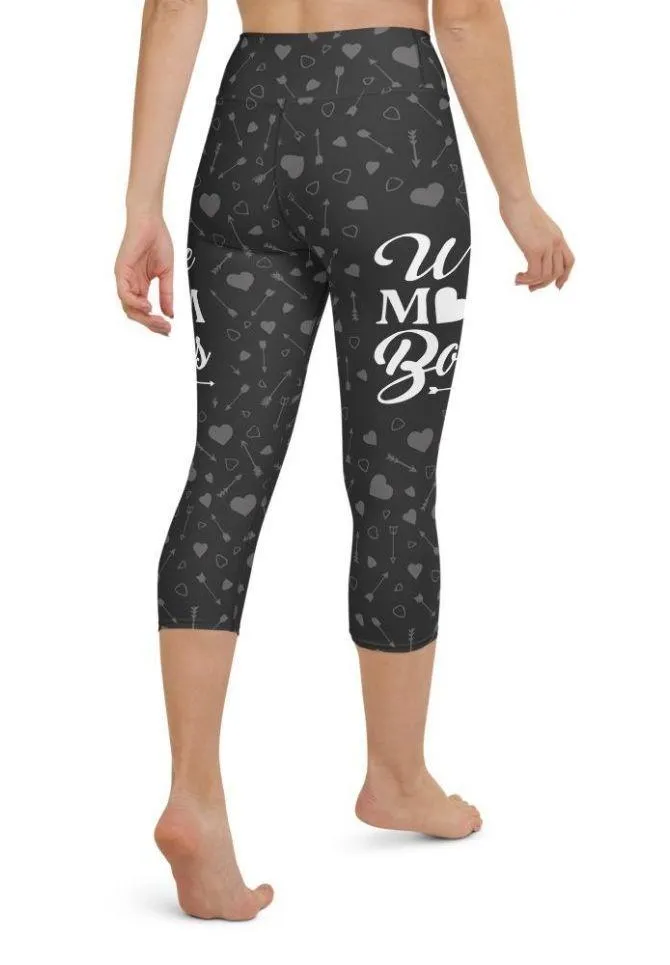 Wife Mom Boss Yoga Capris